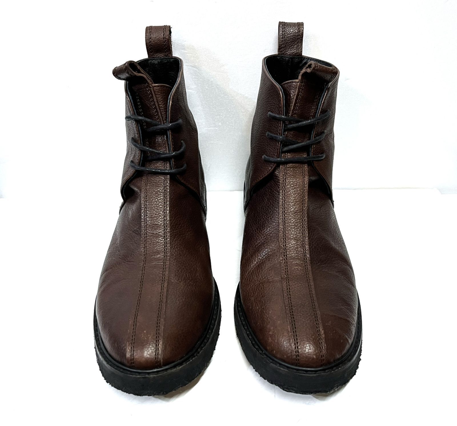 Y's Yohji Yamamoto｜ワイズ ヨウジヤマモト レザーショートブーツ