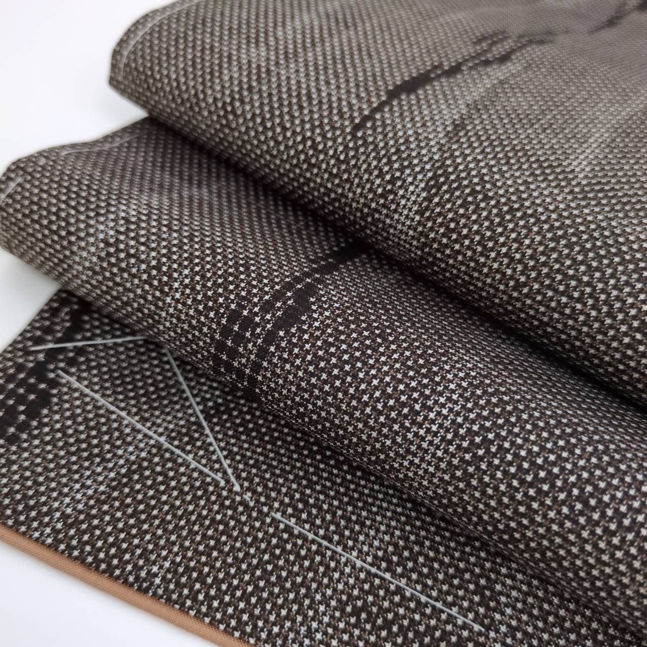 しつけ付　和装　着物　袷　紬　本場大島紬 正絹160 泥染　一元 楽天市場】【新古品】 本場大島紬 袷 着物 大島紬 泥染め 7マルキ