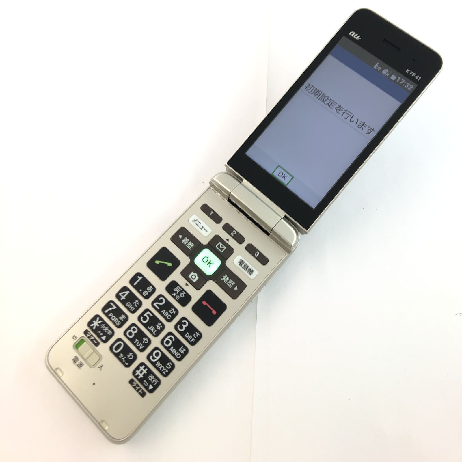  【良品】KYF41/かんたんケータイ/354208251003787 携帯電話本体