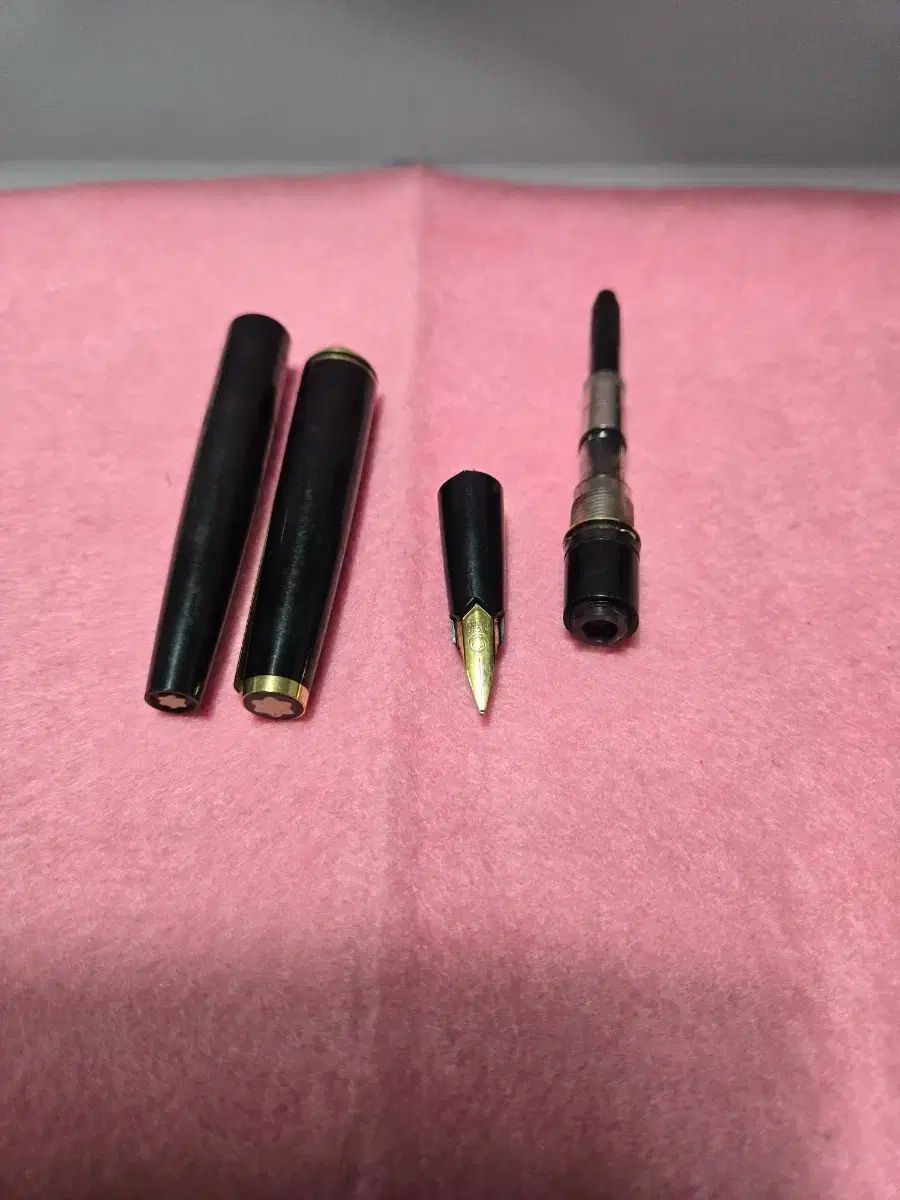 MONT BLANC ブラック 万年筆 部品