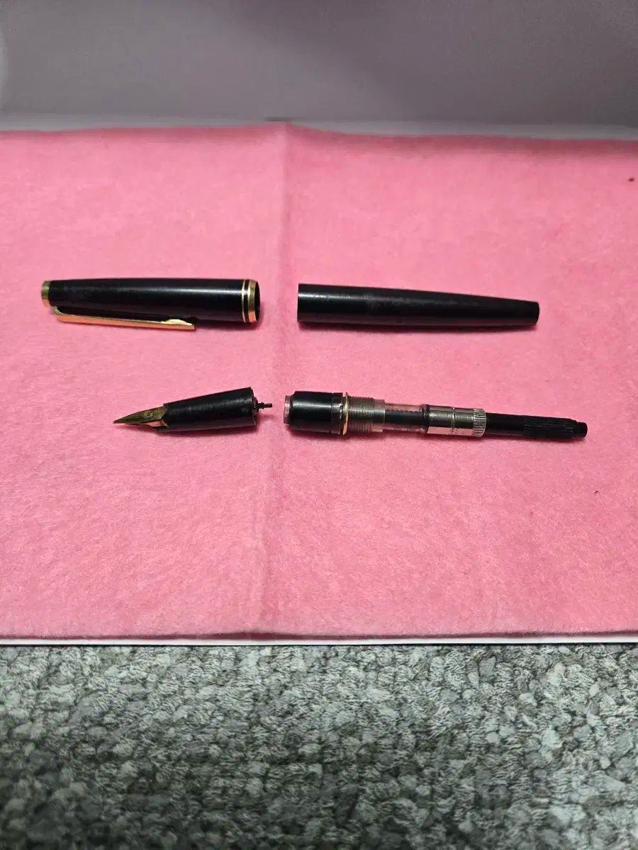 MONT BLANC ブラック 万年筆 部品