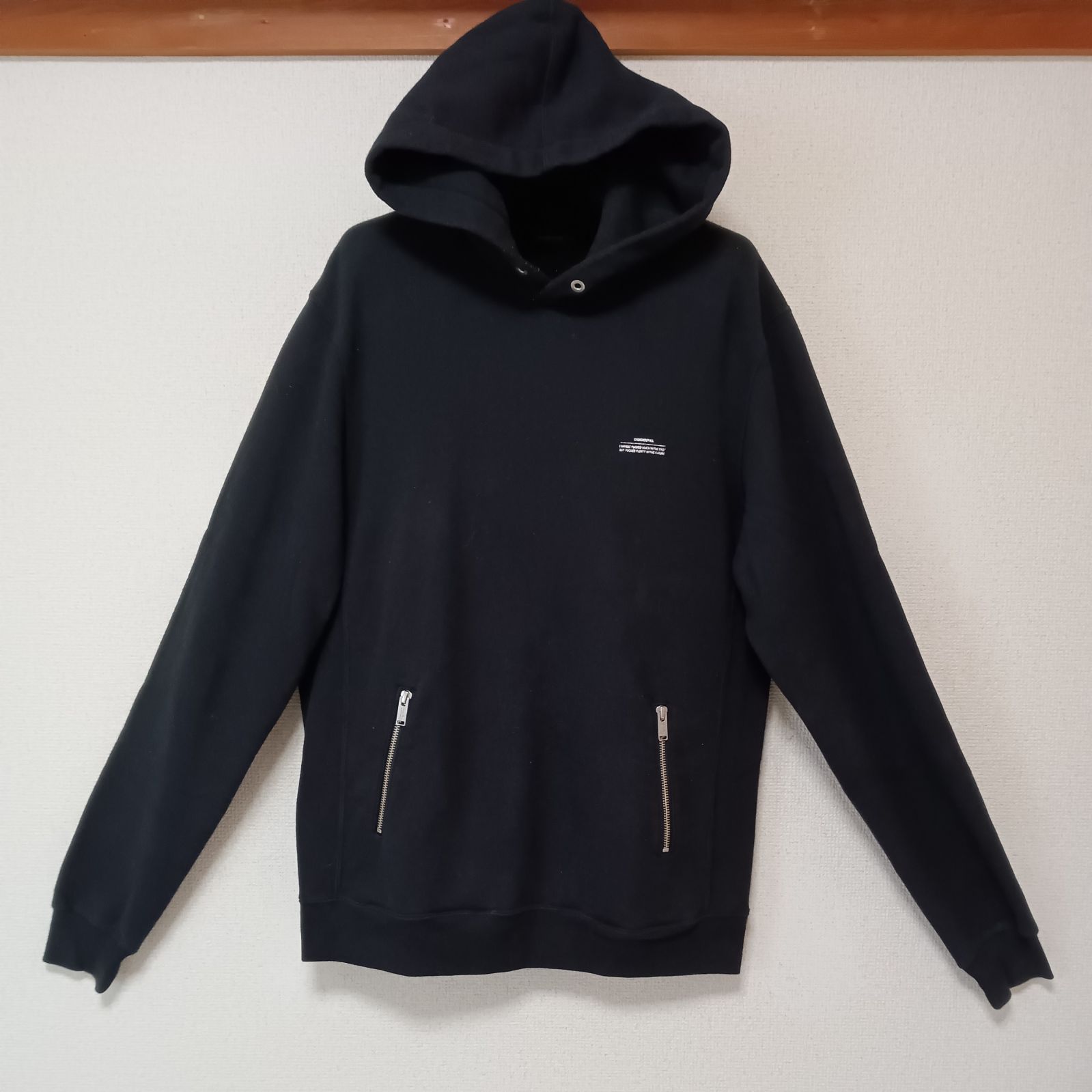 UNDERCOVERアンダーカバーパーカーブラックサイズ3（L〜XL相当