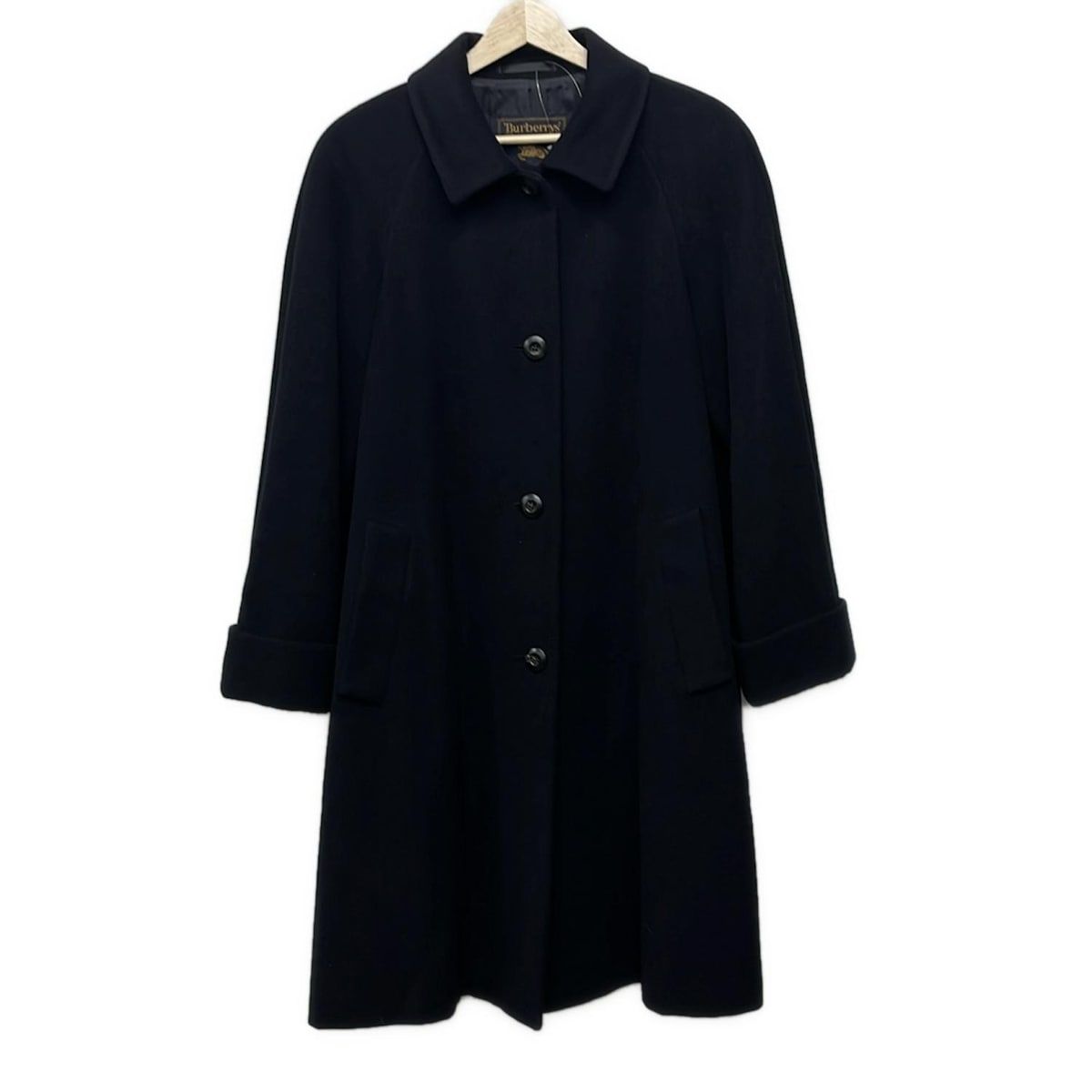 Burberry s バーバリーズ コート サイズ38 M レディース - 黒 長袖 冬