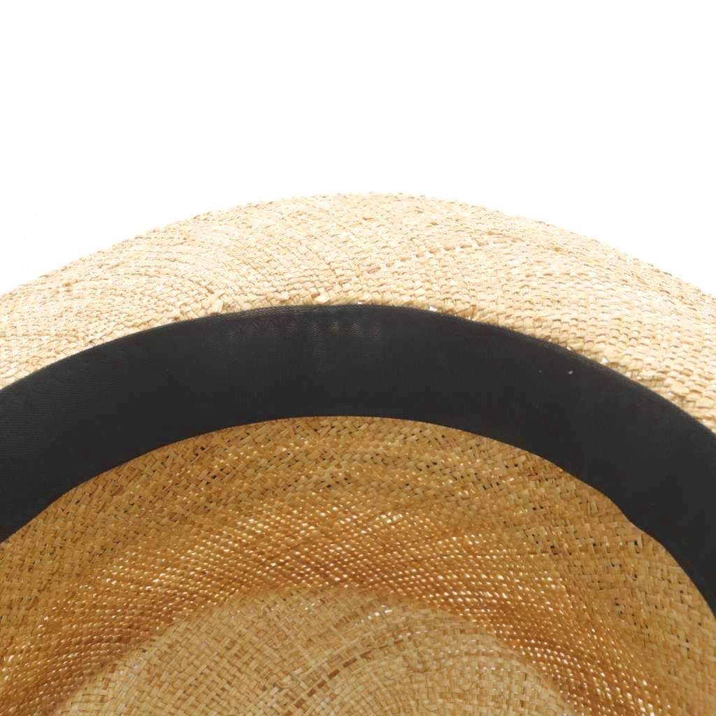 シャポードオー Chapeau d' O 麦わら帽子 ベージュ 白 - メルカリ