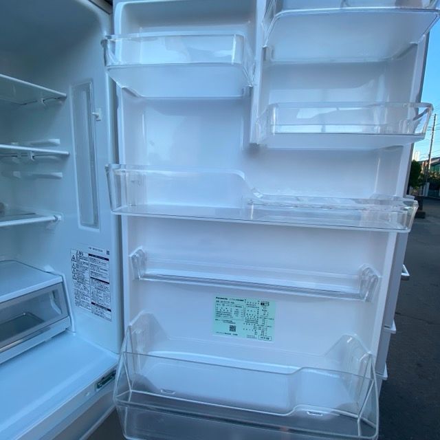 2018年製　パナソニック　5ドア　冷蔵庫　406L NR-E413V-N NR-E413PV-W 冷蔵庫 PVタイプ スノーホワイト [406L /5ドア /右開き