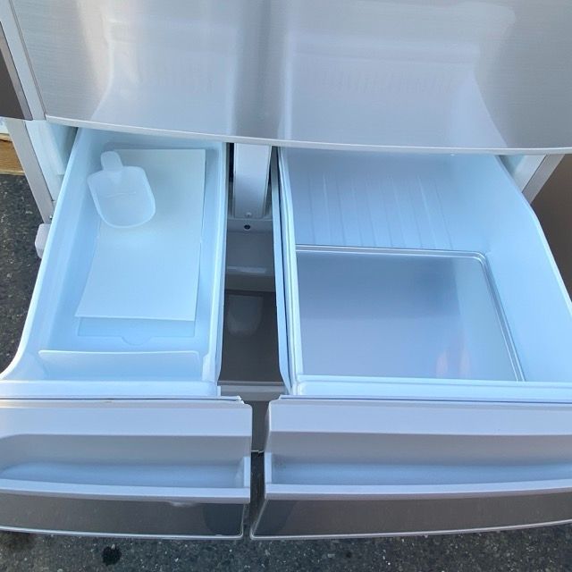 25-2604【中古】パナソニック 406L 冷凍冷蔵庫 NR-E413V-N 2018年製