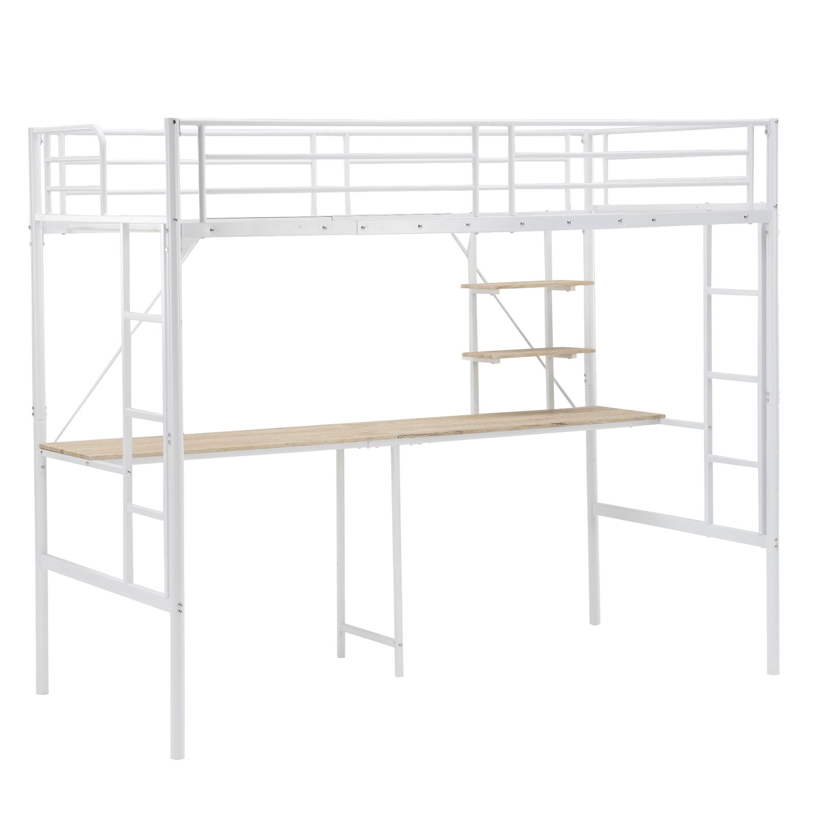 ロフトベッド システムベット ロフトベッド シングル デスク付き