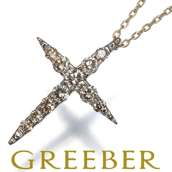 【カシケイ】 K18BGダイヤ ネックレス1.00ct ネイキッド定価66万円 カシケイ ネックレス ダイヤ ダイヤモンド 1.00ct ネイキッド K18BG