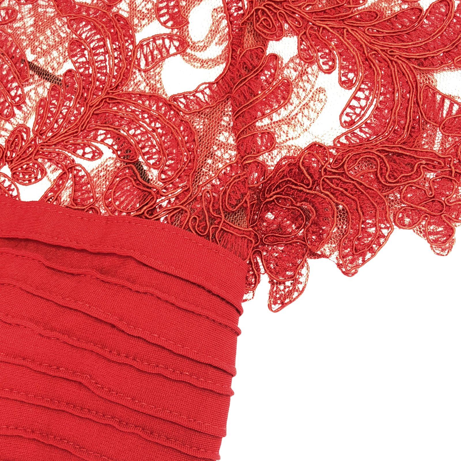 タダシショージ TADASHI SHOJI ワンピース レース ワンピース レッド