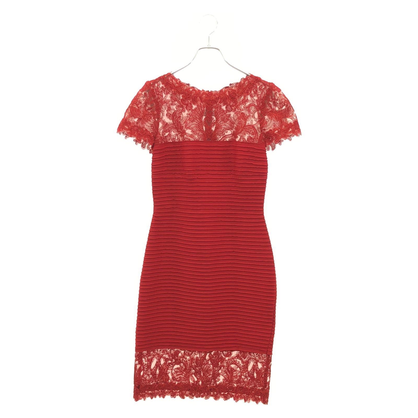 タダシショージ TADASHI SHOJI ワンピース レース ワンピース レッド