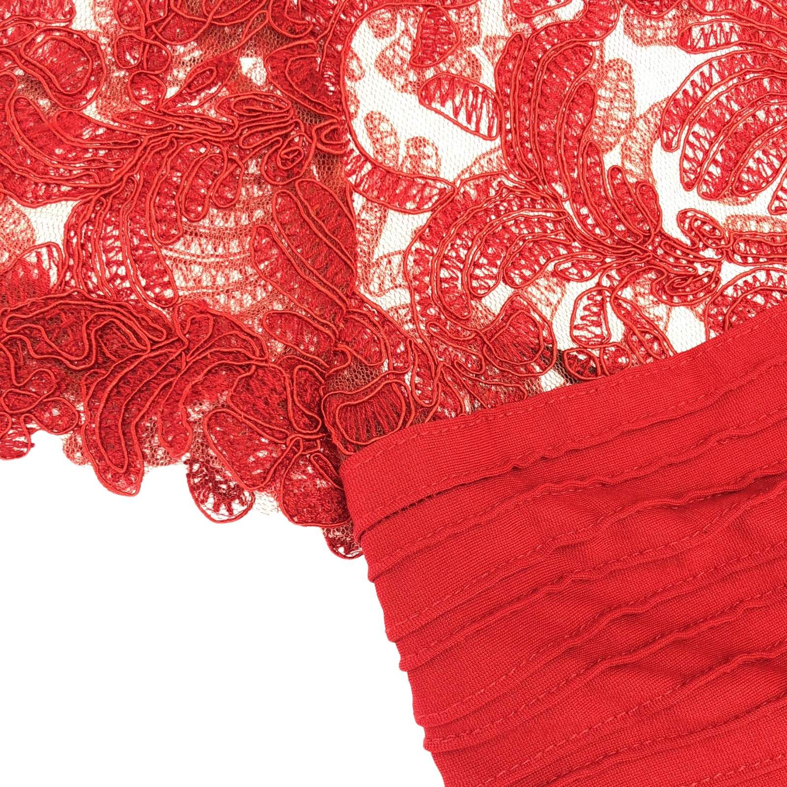 タダシショージ TADASHI SHOJI ワンピース レース ワンピース レッド