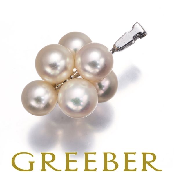 ミキモト ペンダントトップ パール 真珠 5.4-6.0mm シルバー 180938