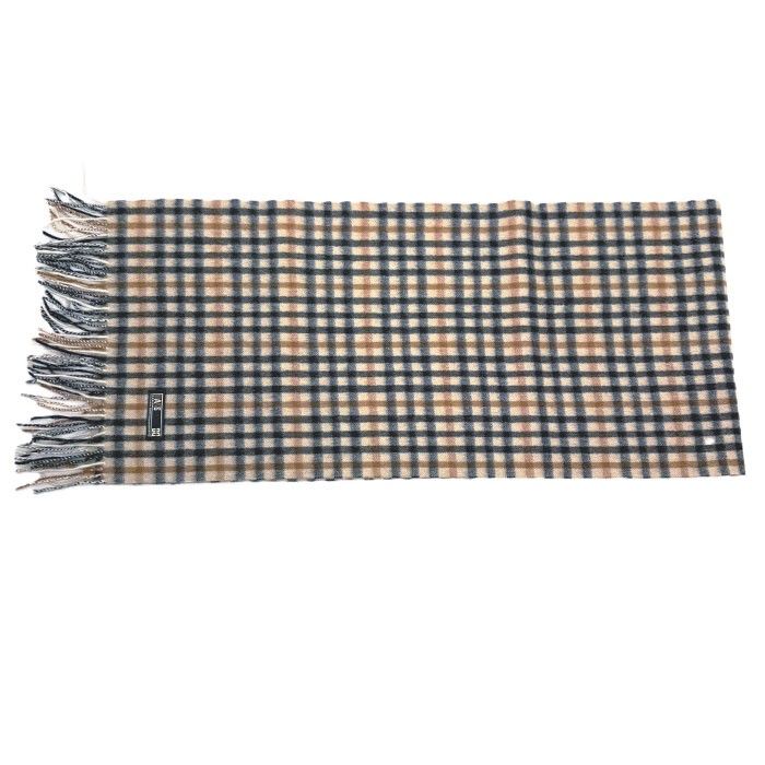 DAKS ダックス マフラー チェック柄 カシミヤ ストール