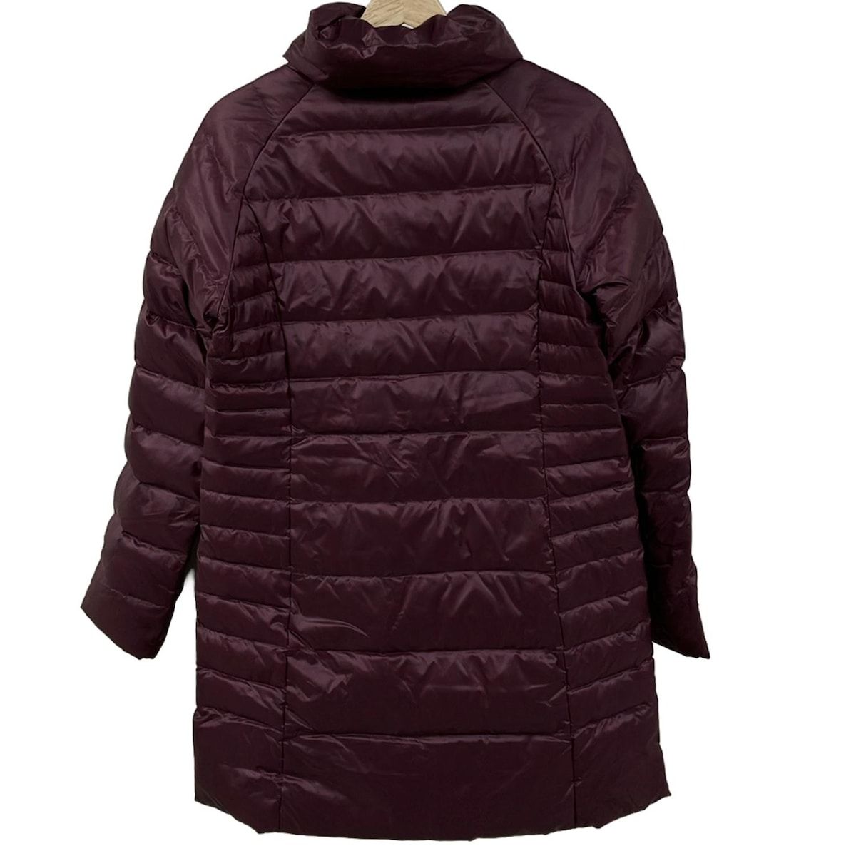 AIGLE エーグル ダウンコート サイズM レディース - パープル 長袖 ジップアップ 冬