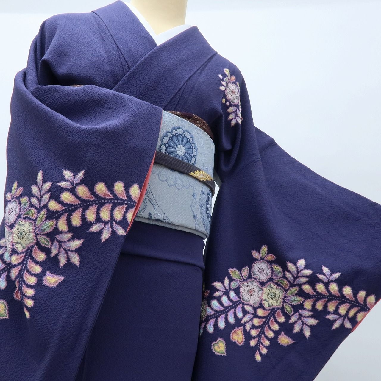 専用Y3836◇美品 正絹 翠山工房 桐屋の辻が花 絞り 手縫い 訪問着 着物 百華❀Y4003◇美品 やまと誂製 翠山工房 桐屋の辻が花 絞り 正絹 訪問