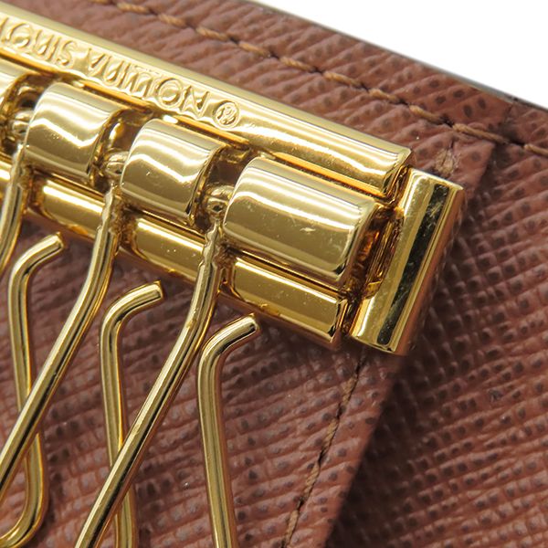 【極美品】ルイヴィトン＊4連キーケース モノグラム ゴールド金具 極美品】ルイヴィトン＊4連キーケース モノグラム ゴールド金具 ルイ