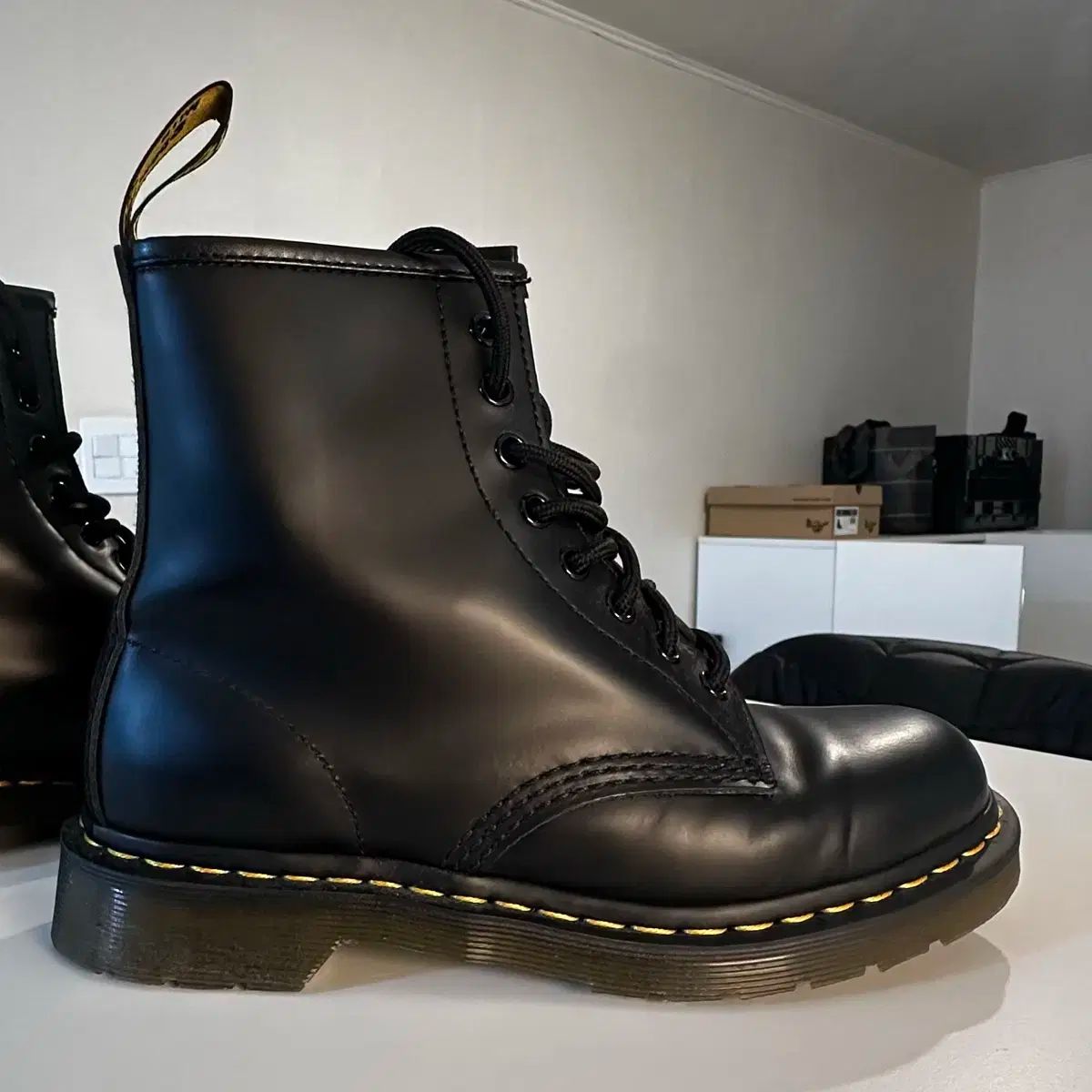  DR. MARTENS ドクターマーチン 1460 8ホール スムース ブラック 250 その他 ブーツ