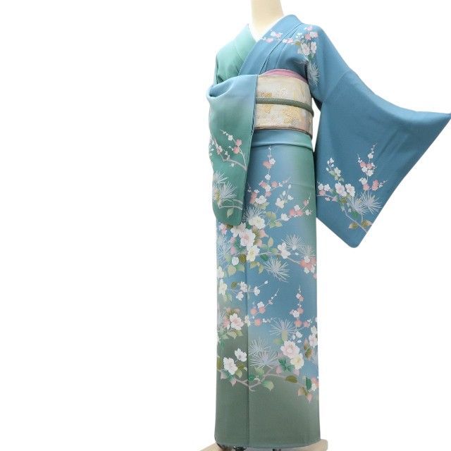 専用Y2382◇美品 正絹 作家物落款 手縫い仕立て 訪問着 着物 単品 Y2382 美品 正絹 作家物落款 手縫い仕立て 訪問着 着物 単品 Y2438◇加賀