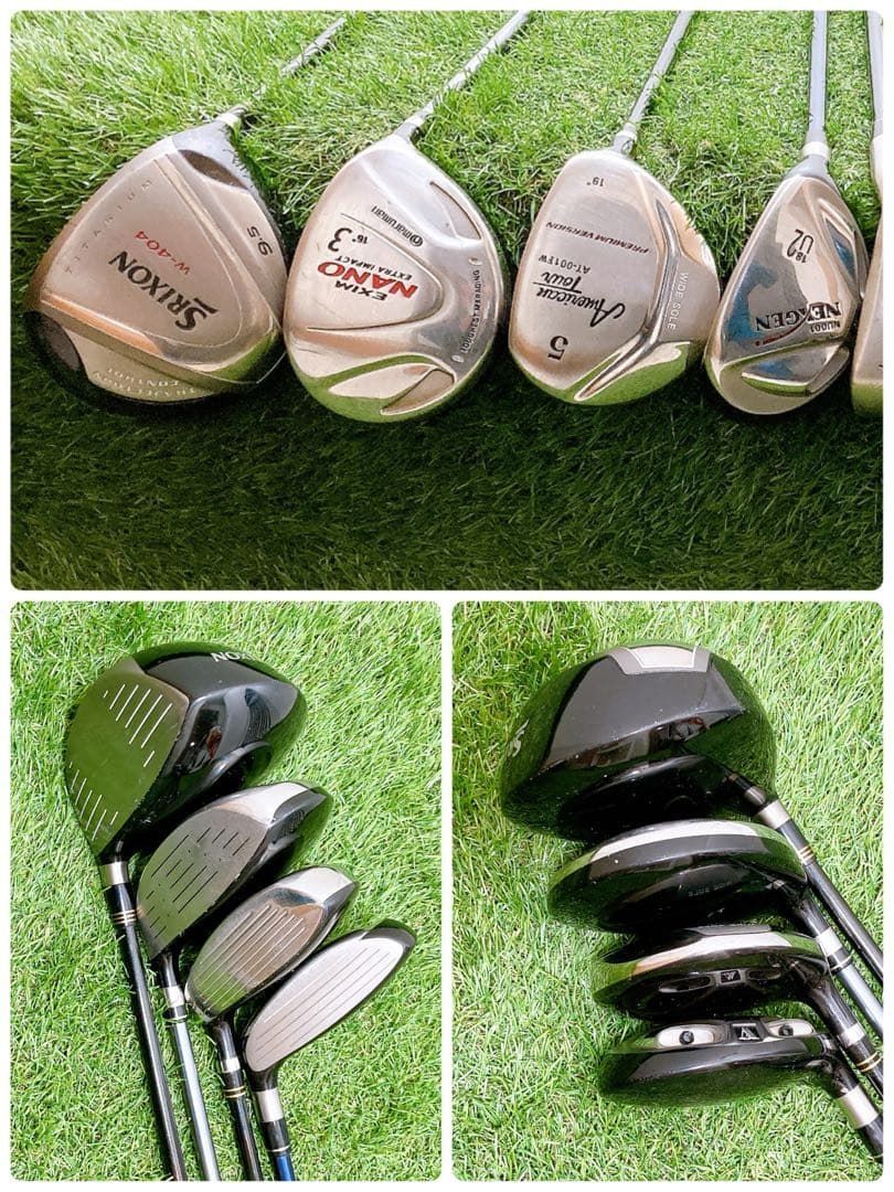 H15.スリクソン 初心者オススメ ゴルフクラブ メンズセット 右利き 15