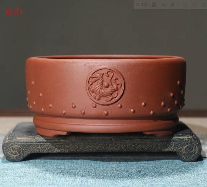 中国宜興 紫砂の鉢盆栽鉢 植木鉢 小品盆栽鉢 大品盆栽鉢