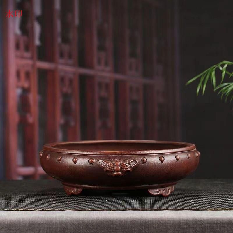 中国宜興 紫砂の鉢 盆栽鉢 植木鉢 小品盆栽鉢 大品盆栽鉢 - メルカリ