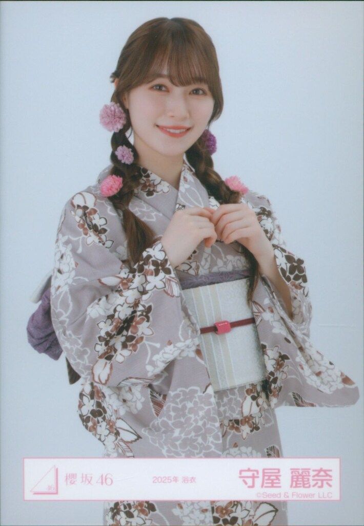 櫻坂46 5th TOUR 2025 “Addiction” ドーム公演 守屋麗奈 2025年 浴衣