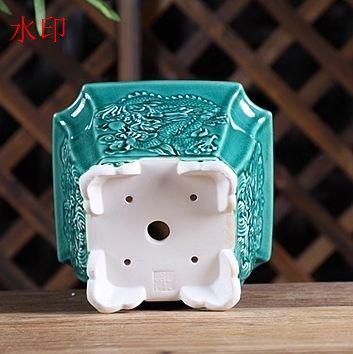 公式 四方植木鉢 多肉植物鉢 盆栽鉢 植木鉢 小品盆栽鉢 大品盆栽鉢