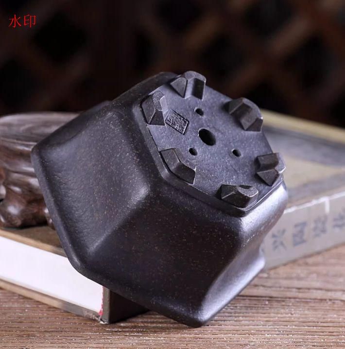 六角鉢 紫砂の鉢 盆栽鉢 植木鉢 小品盆栽鉢 大品盆栽鉢 - メルカリ