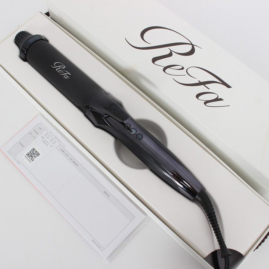 ReFa CURL IRON PRO 38mm ブラック ほぼ未使用】リファ カールアイロン