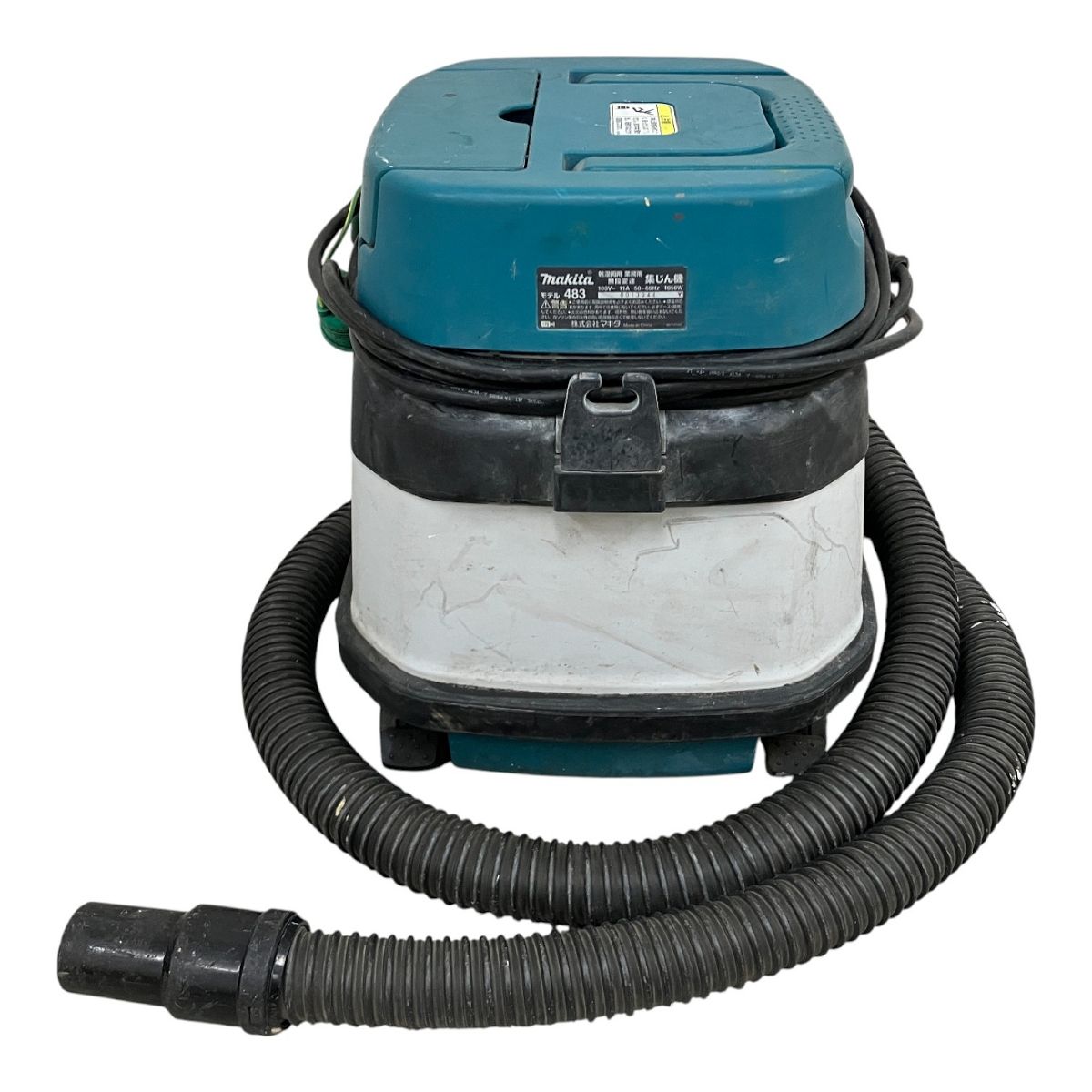 makita マキタ 483 乾湿両用 業務用 集じん機 掃除機 中古 M10611380