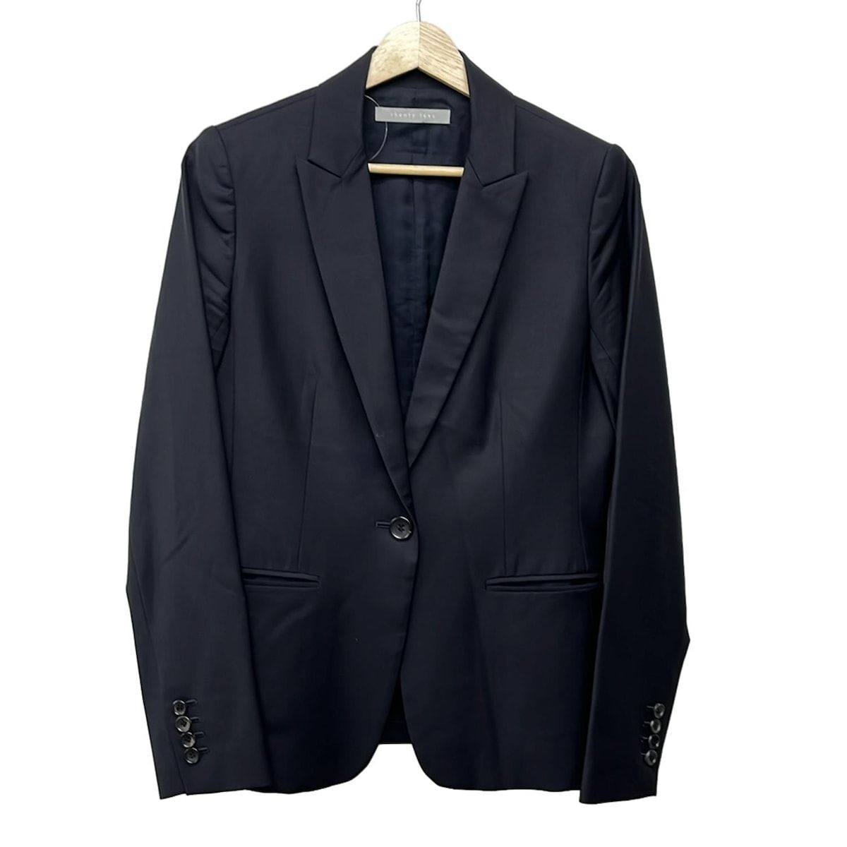 theory luxe セオリーリュクス ジャケット サイズ038 M レディース - ダークネイビー 長袖 春 秋