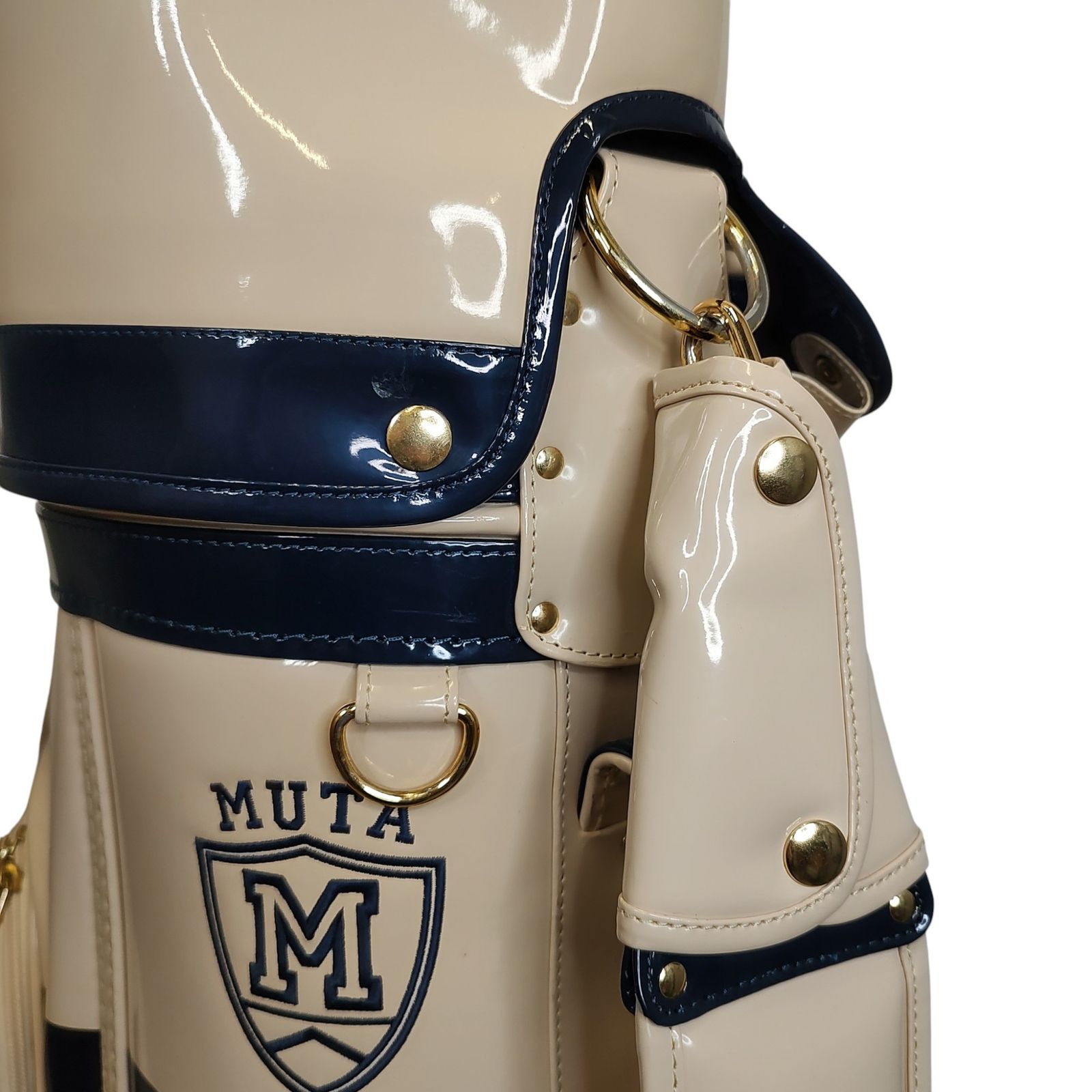 ムータマリンゴルフ　キャディバック　中古 muta MARINE GOLF ムータ マリン ゴルフ ×ゴルフシティアルド別注 限定