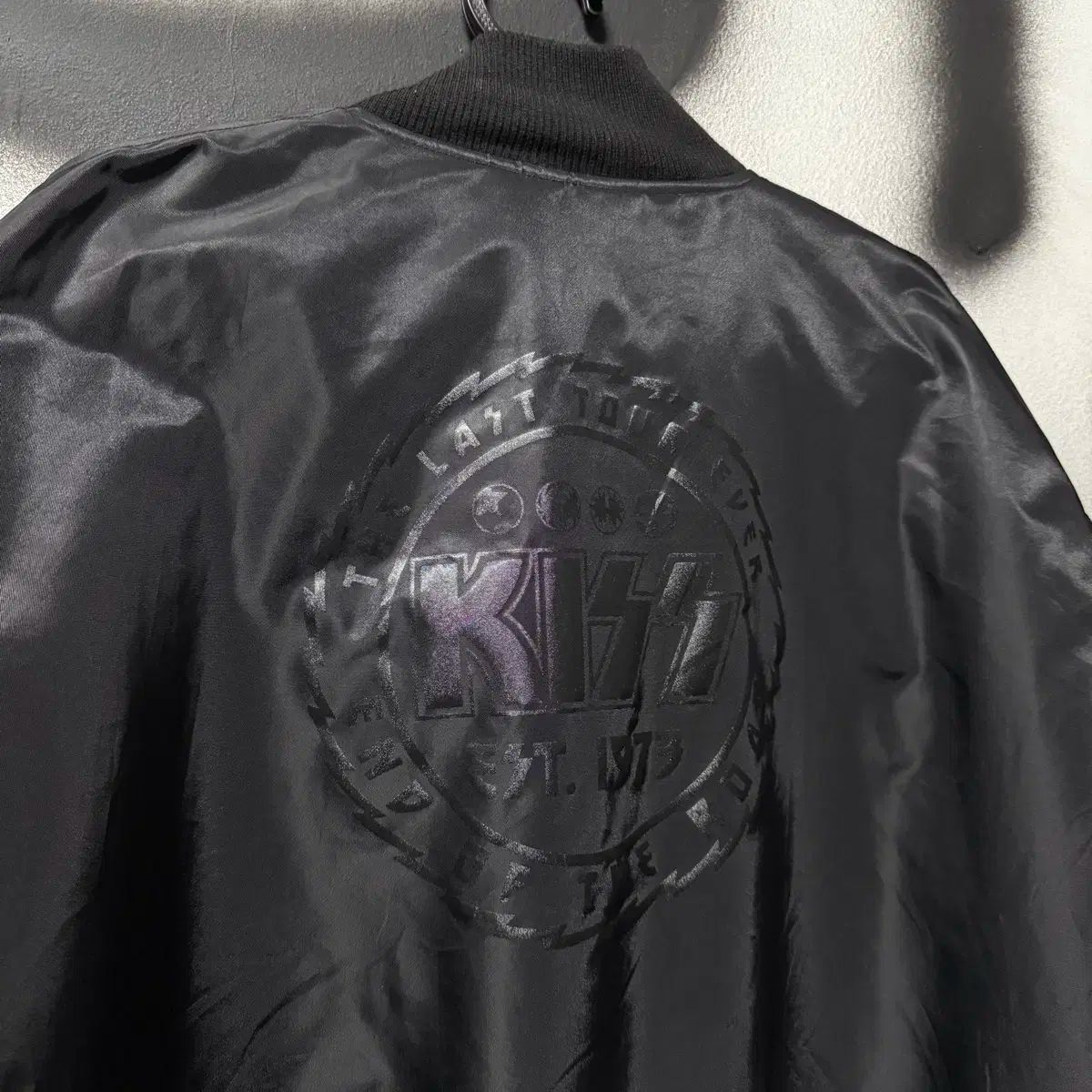 Kiss 2016 日本 ツアー リバーシブル マルチ プリンティング ma-1