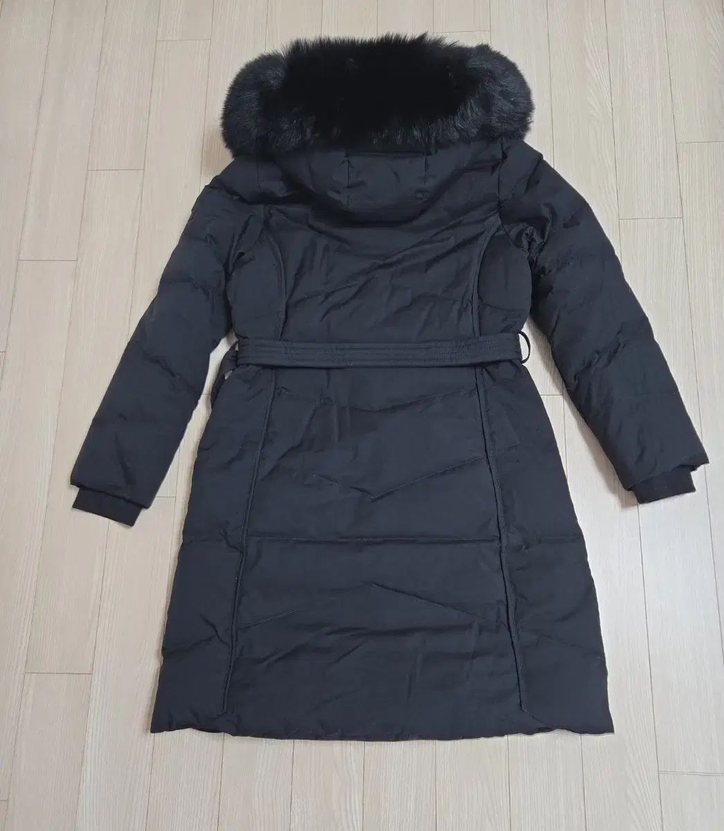 ゴルフグースロングダウンジャケット