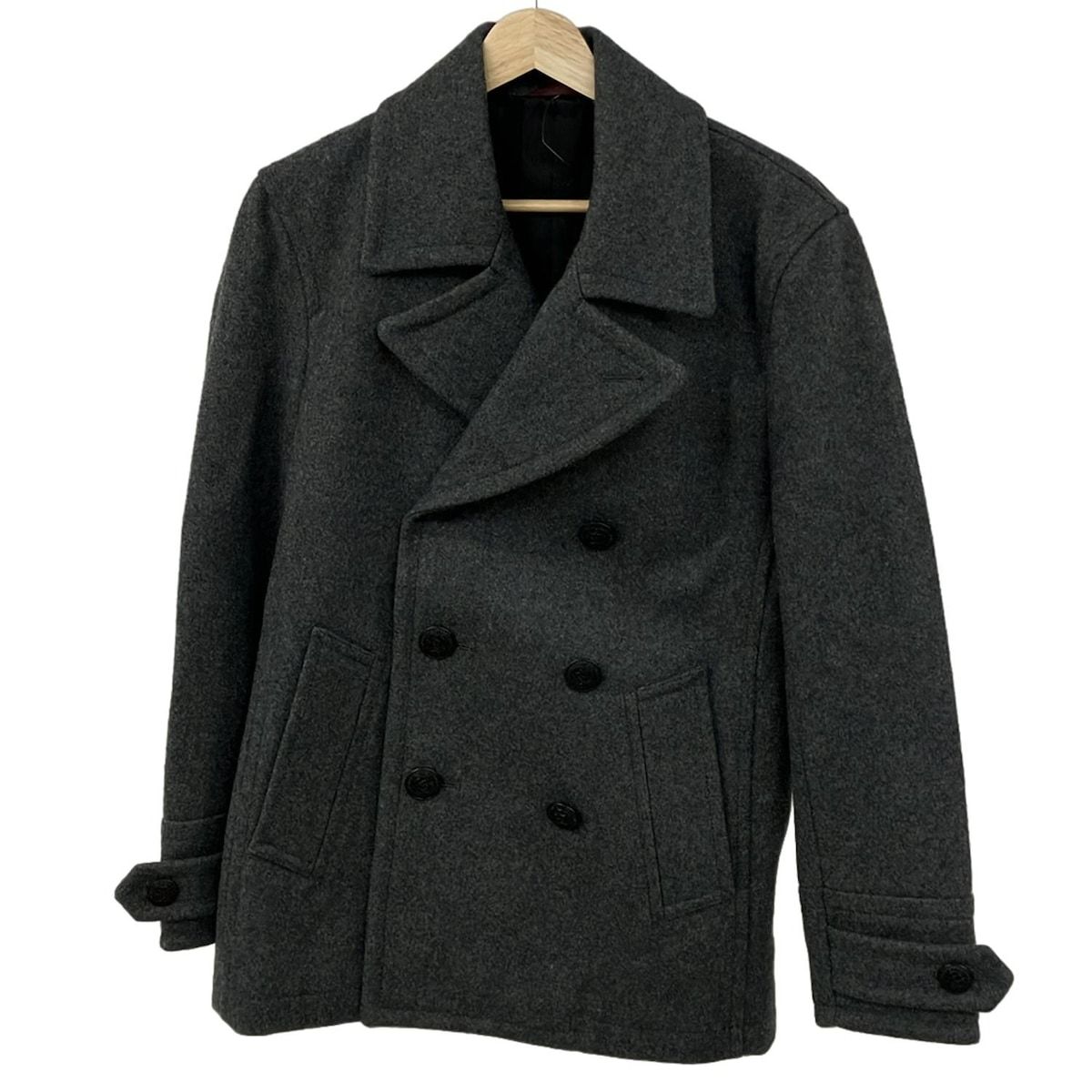 PaulSmith ポールスミス Pコート サイズS レディース グレー 長袖 秋 冬