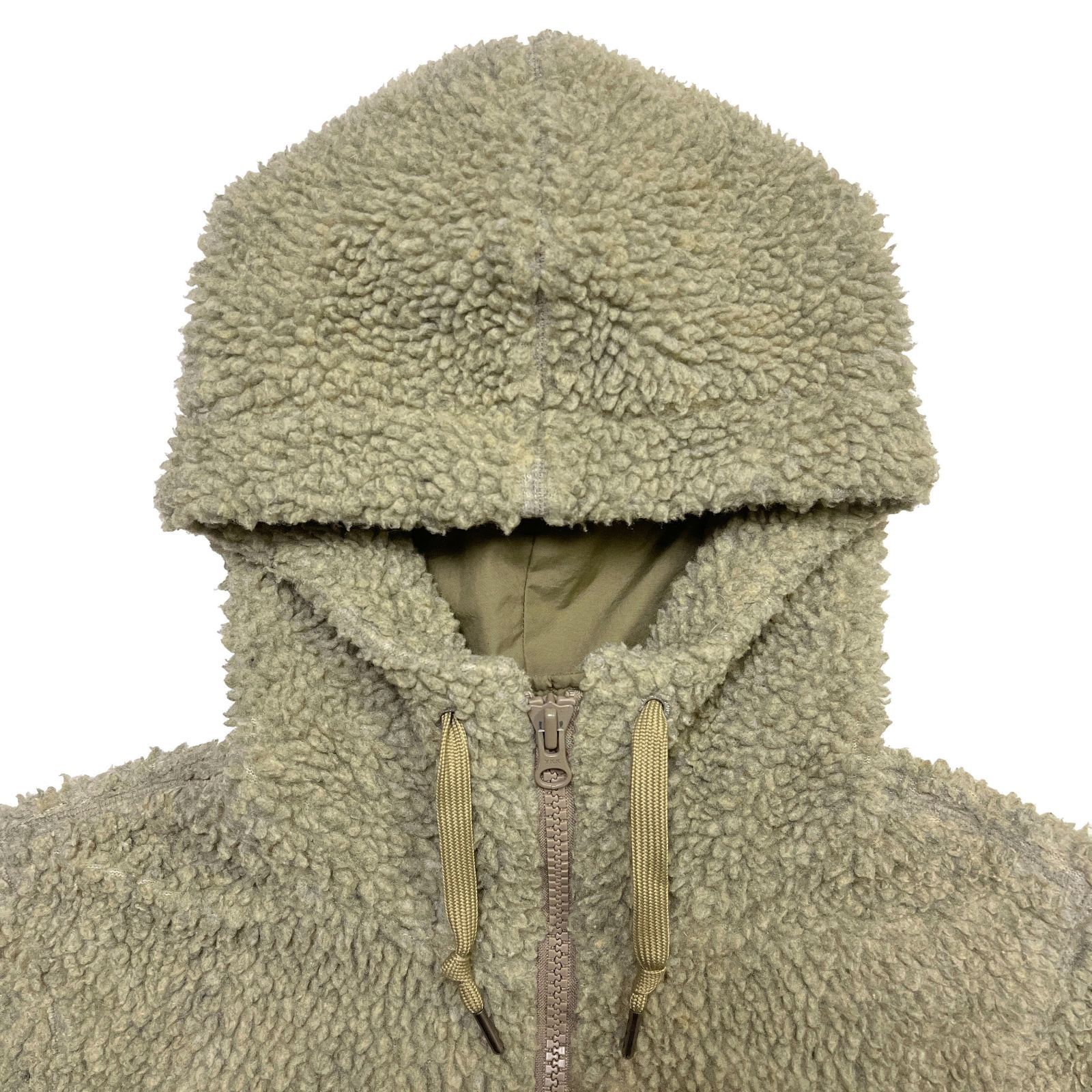 USED／ウィメンズM】HELLY HANSEN ファイバーパイル サーモ コート 