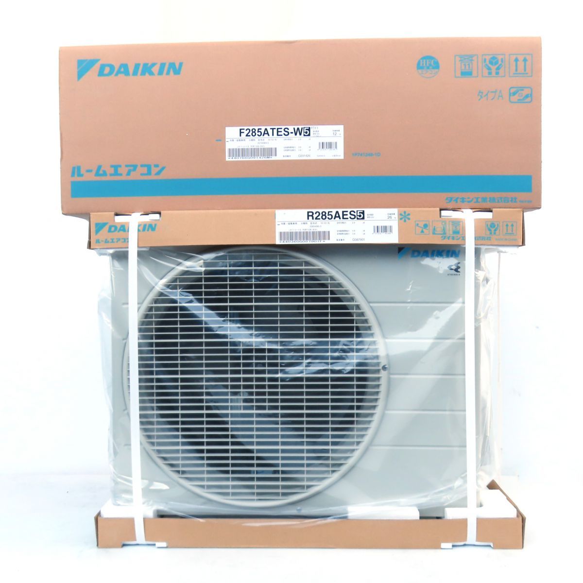DAIKIN ダイキン ルームエアコン 室内機 W 室外機 R 285 AES およそ10畳 2 8 kW 100 V モデル