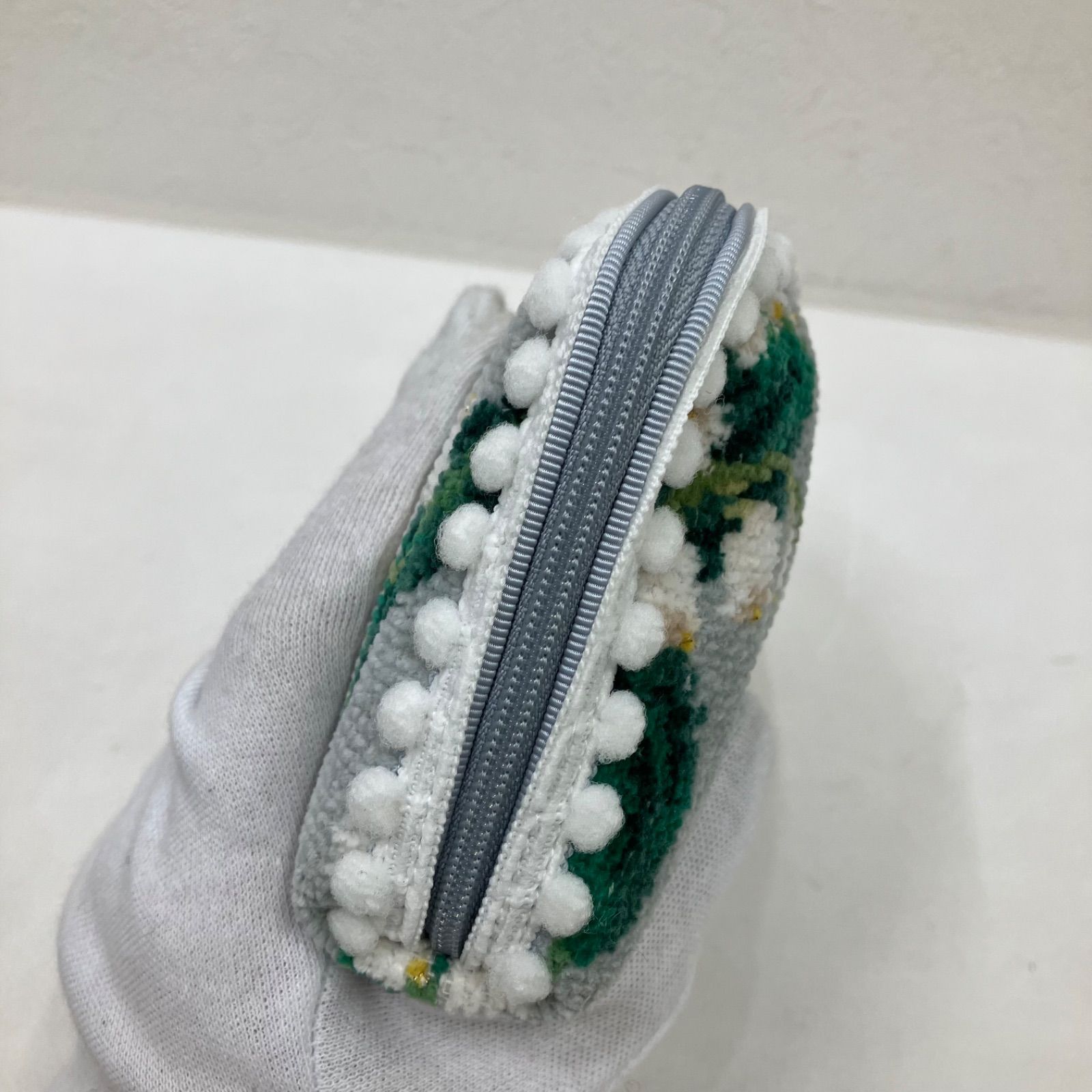 6205 美品 FEILER フェイラー ピュールミュゲ 便利ポーチ タグ付き