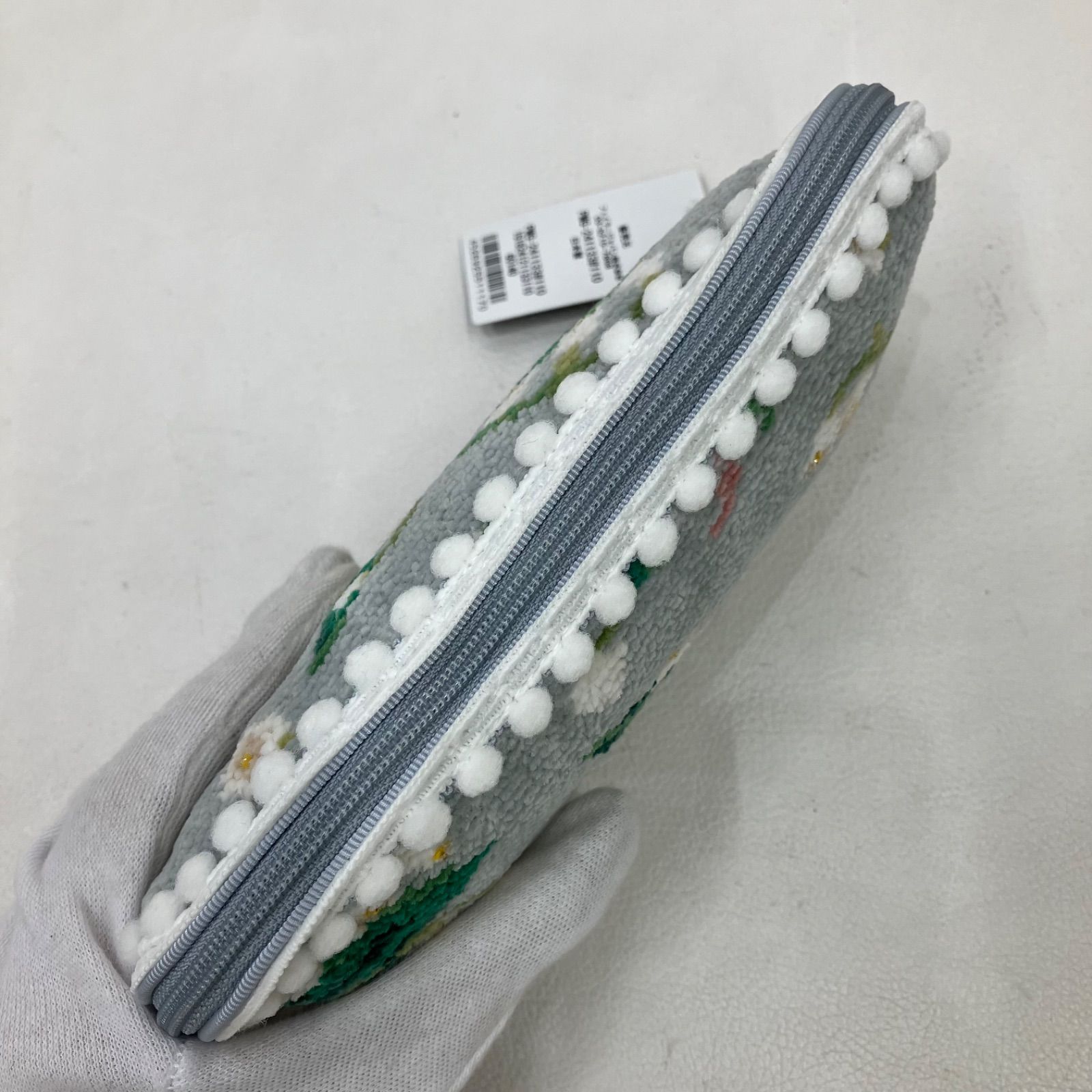 6205 美品 FEILER フェイラー ピュールミュゲ 便利ポーチ タグ付き