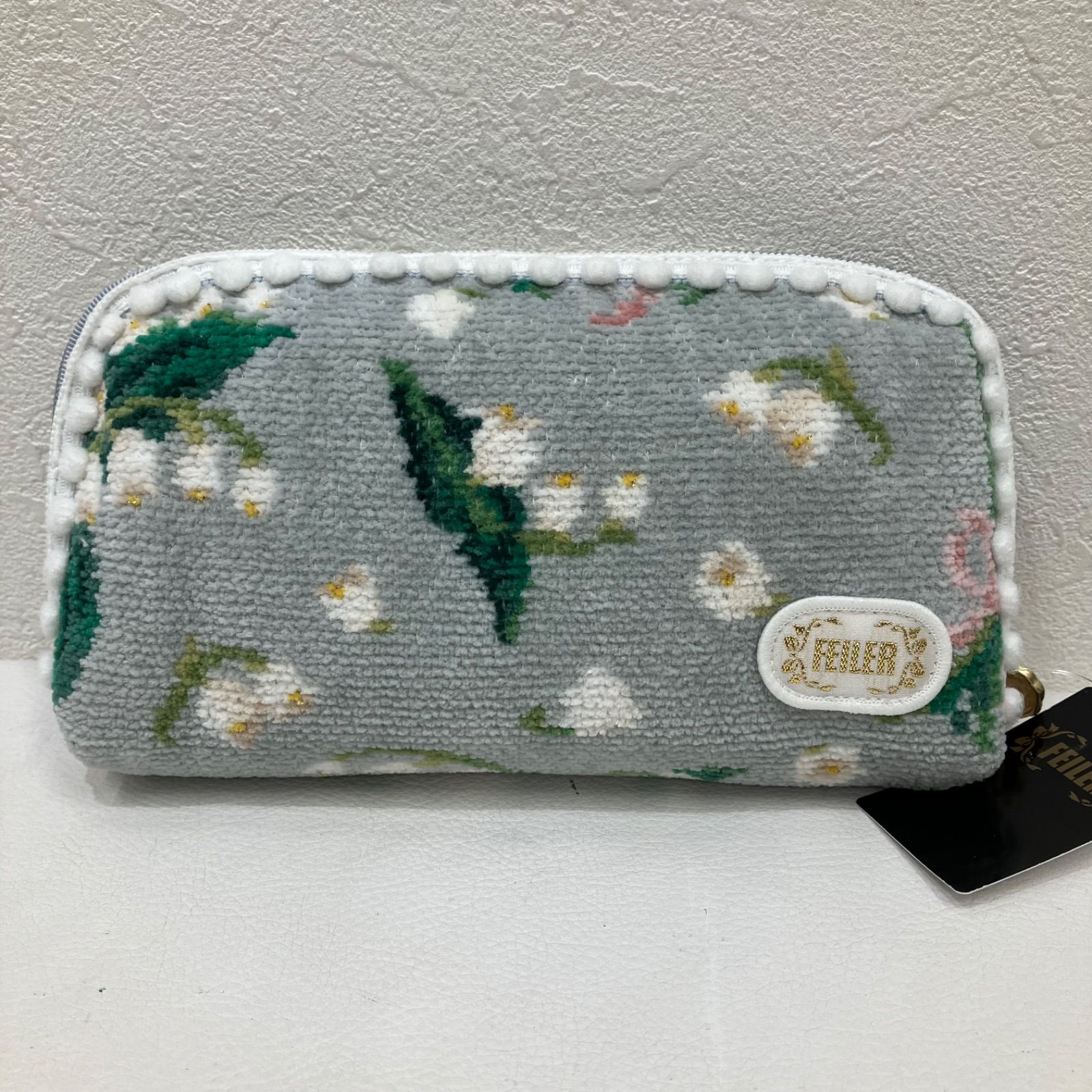 未使用品　フェイラー　ピュールミュゲ　便利ポーチ　長財布 6205 美品 FEILER フェイラー ピュールミュゲ 便利ポーチ タグ付き
