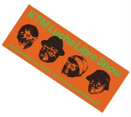 ケツメイシ KTM TOUR 2025 グッズ タオル ルチャ リブレ