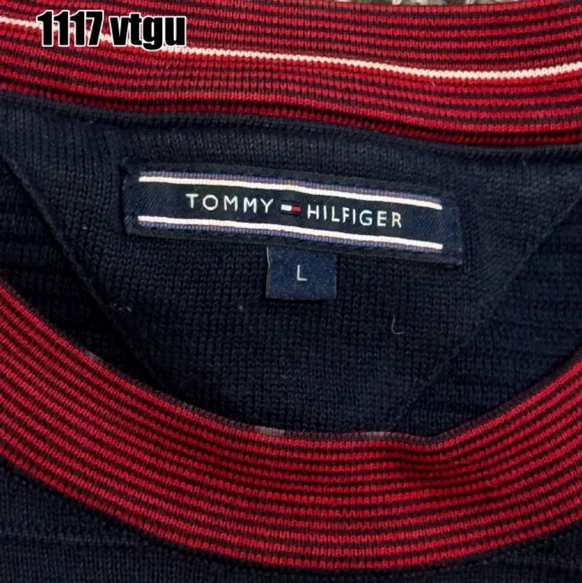 トミーヒルフィガー ゴルフ ニットセーター【ネイビー⁄XL】新品