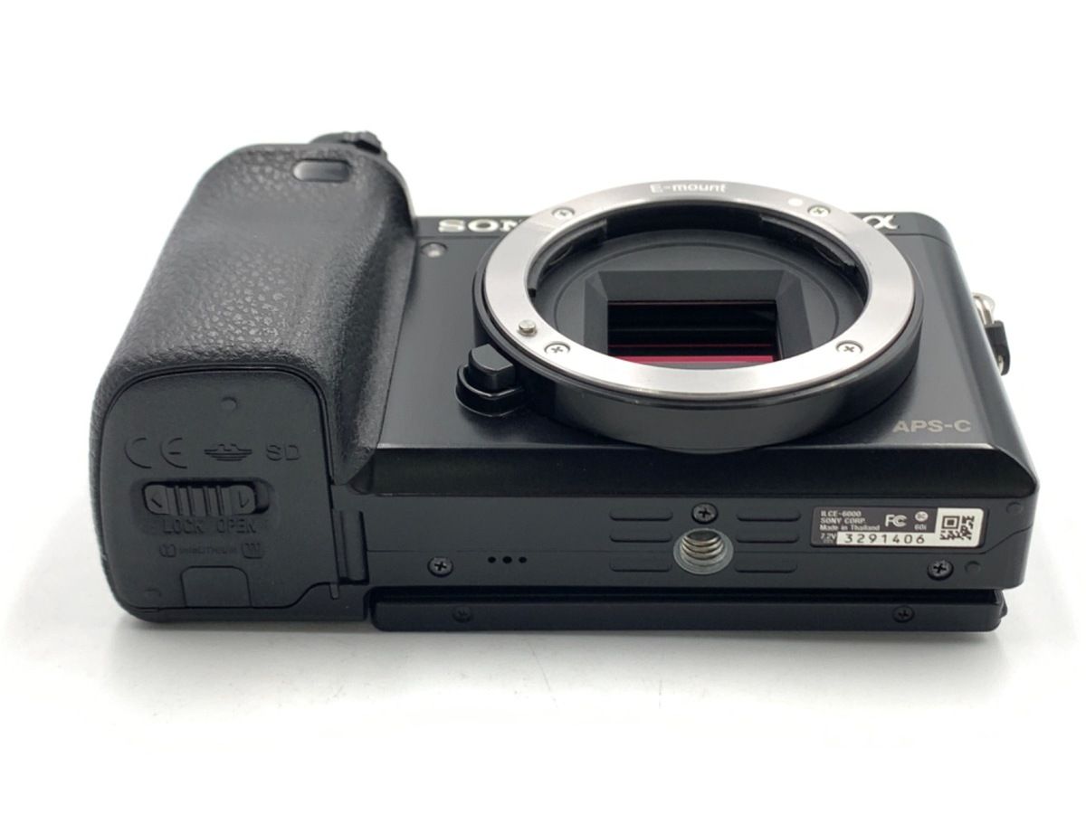 美品　SONY α6000 ボディILCE-6000 ブラック SONY α6000 ILCE-6000 ボディ [ブラック] オークション比較 - 価格.com