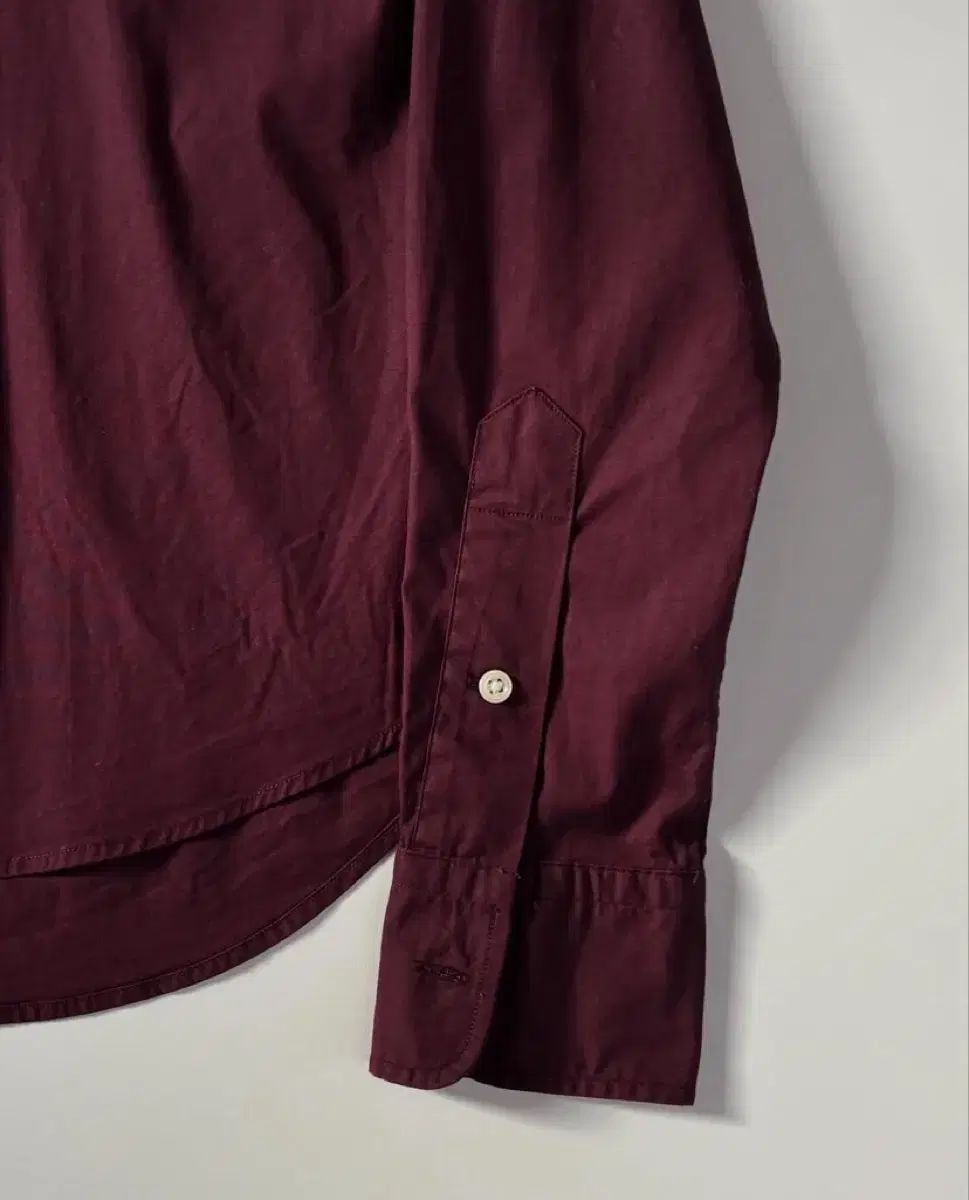  Polo ラルフローレン ウィメンズ バーガンディ COLOR シャツ 長袖 シャツ ブラウス