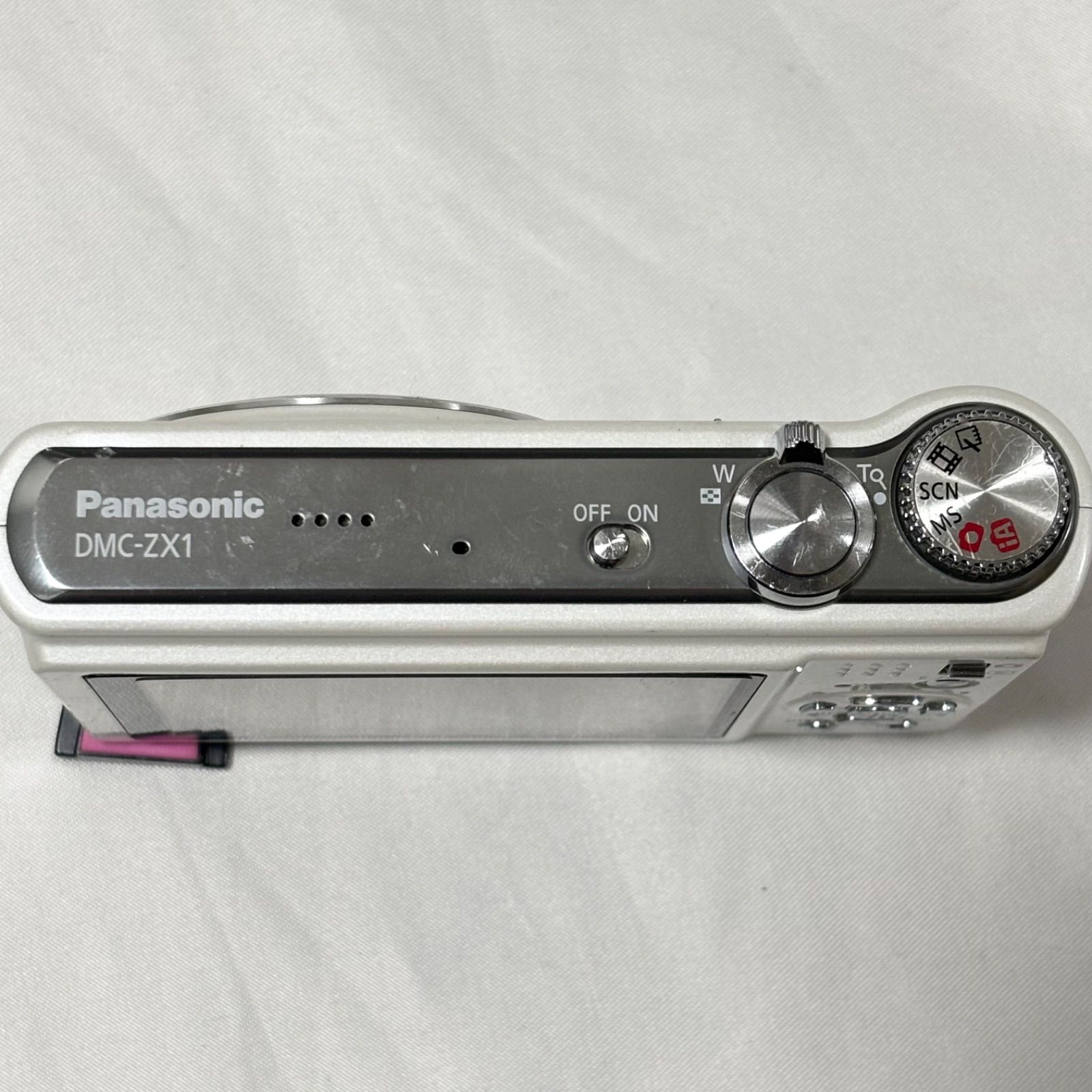 送料無料】Panasonic/パナソニック/LUMIX/ルミックス/DMC-ZX1/ホワイト