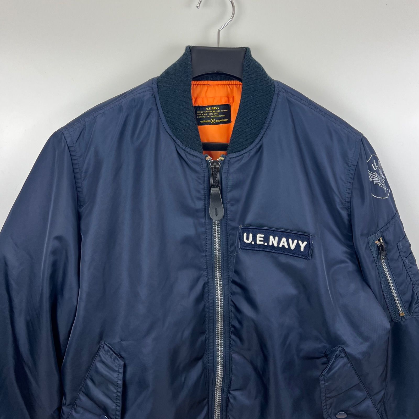 uniform experiment SOPH 2010 archive alpha MA-1 flight jacket L UE