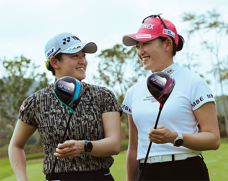 岩井千怜カラーモデル ヨネックス イーゾーン GT マックス ドライバー