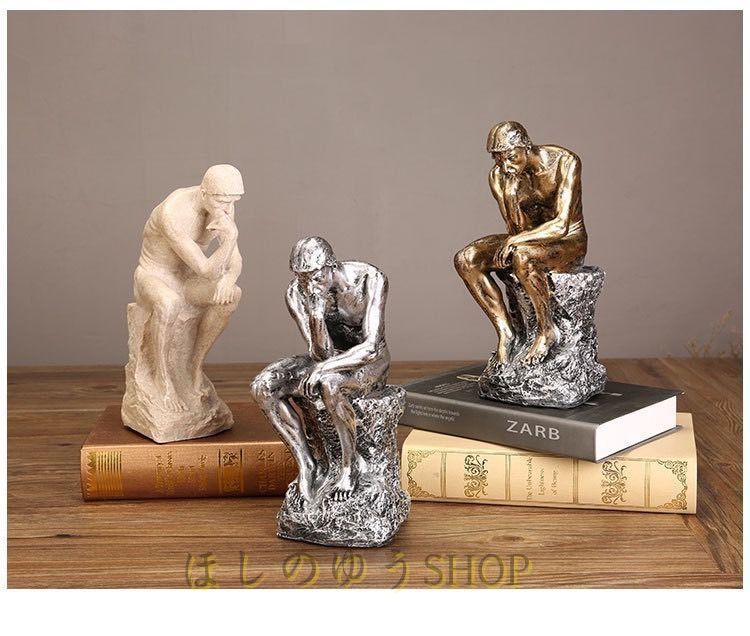 ロダン 北欧 考える人 置物 オブジェ インテリア ヨーロッパ 北欧