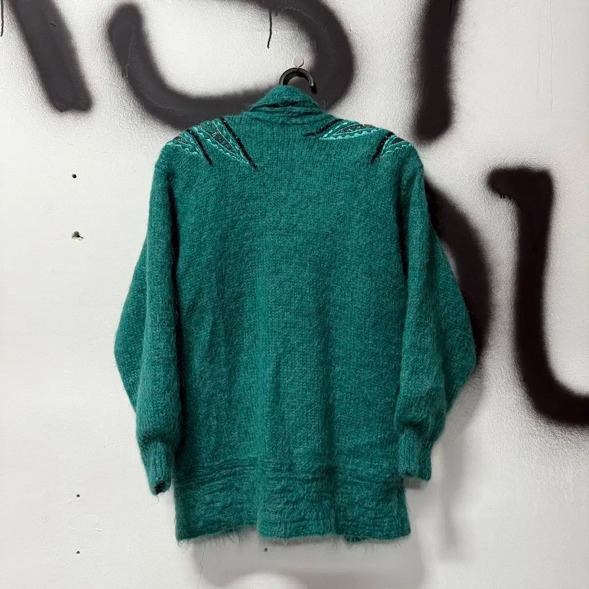 ヴィンテージ オリエンタル ディテール ウール ブレンド ロング コート