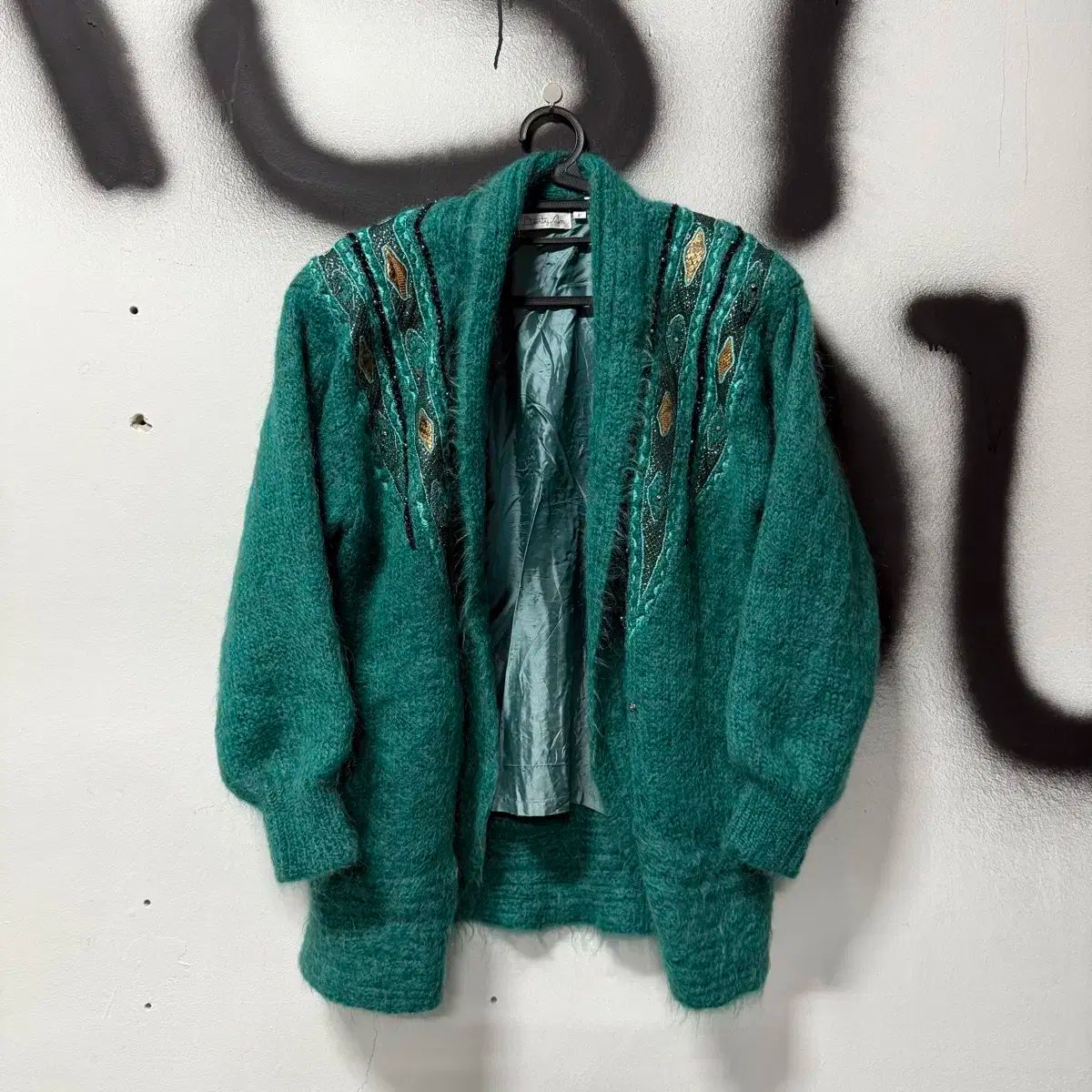 ヴィンテージ オリエンタル ディテール ウール ブレンド ロング コート